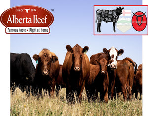 Fill your freezer with Alberta Beef and Alberta Pork by ordering a whole cow or pig.  Natural meat healthy for your family at Cut Rite Meats.