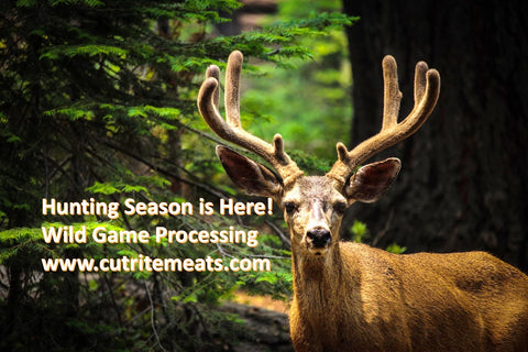 We Do Wild Game Processing!