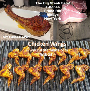 Hot Hot Deal on Steaks & Wings at Cut Rite Meats