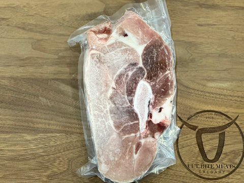 VALUE OPTIONS PORK STEAK BONE IN 10 TO 12 OZ