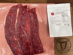 Jerky Do It Yourself: 10lb Alberta Beef and Country Seasoning Packs:  Cut Rite's special Country Smoke Flavour Packs for Do It Yourself Kits (DIY)
