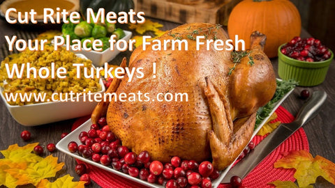 Thanksgiving Turkeys from Alberta Farmers: 4 Sizes Starting at $5.99.lb