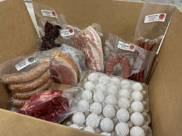 Butcher Box:  $129.95 Econo Ham and Egg Butcher Box