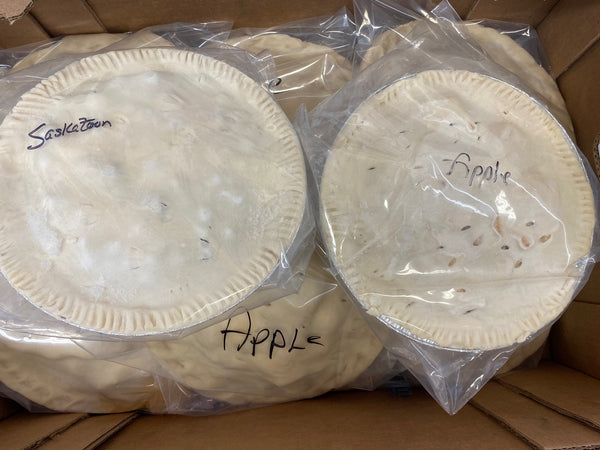 Amazing Farm Fresh Pies (Apple & Saskatoon & Mixed Berry)