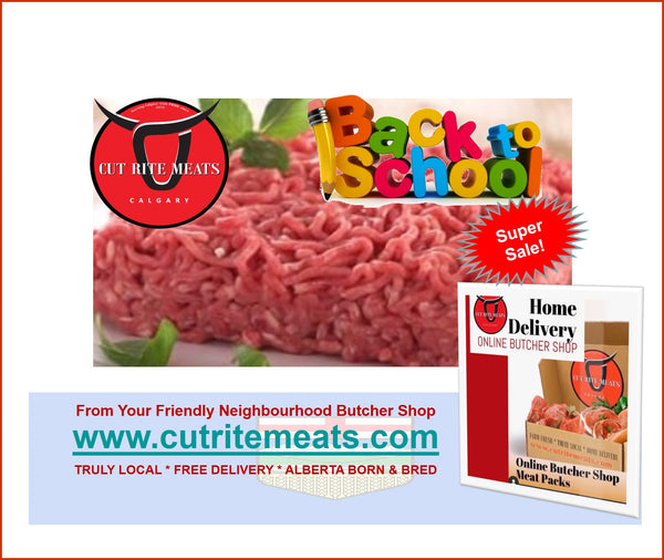 Cut Rite's Ground Beef Super Sale: Back to School 15% Off (auto discount)