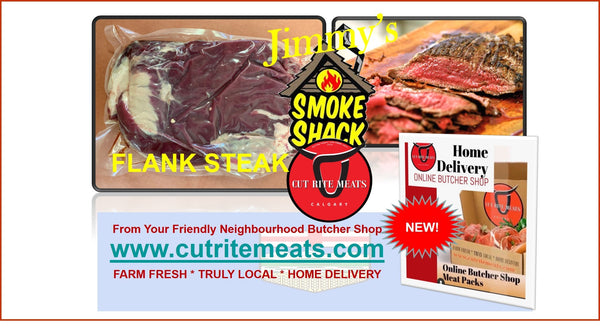 Check out the Beef Flank Steak from Cut Rite Meats and slow cook it on your bbq tonight.