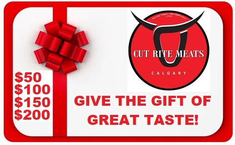 Cut Rite Meat Gift Cards
